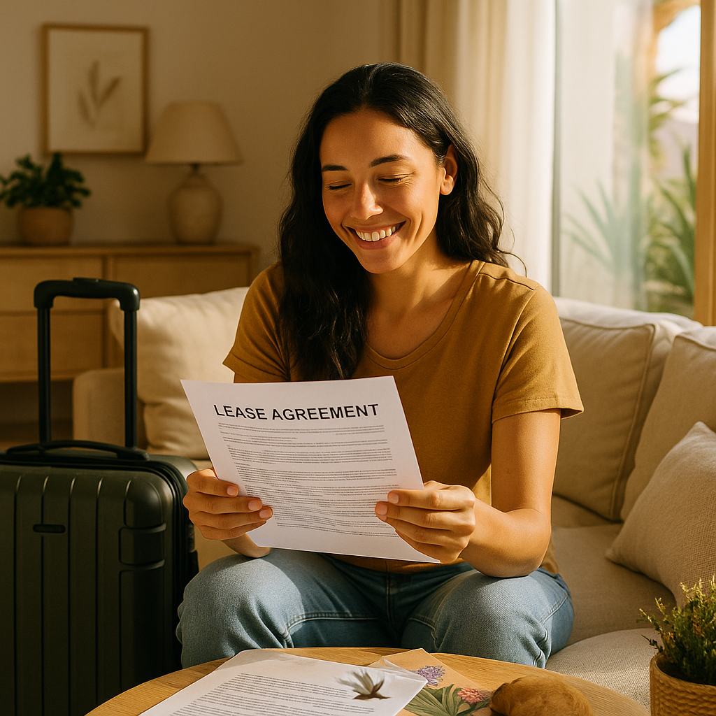 Signed and Smiling: Lease Day at Divine Desert Destination