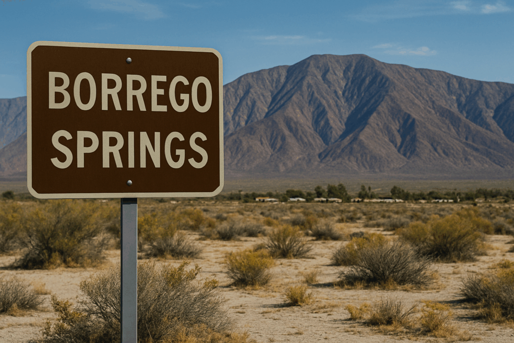Travel Destinations in Borrego Springs