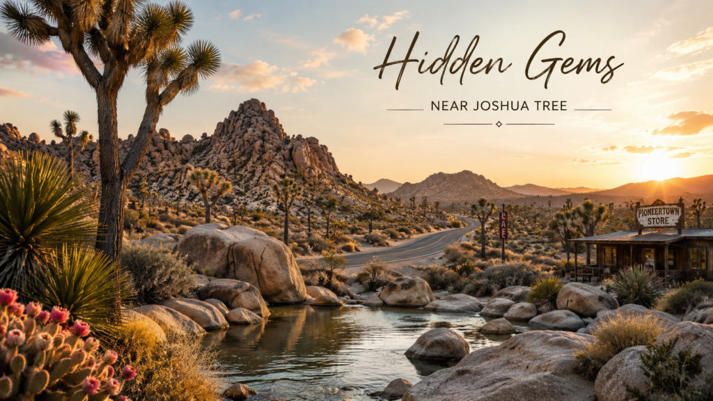 Desert oasis near Pioneertown