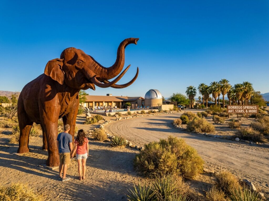 Professional illustration of What Is There to Do in Borrego Springs Besides Hiking?